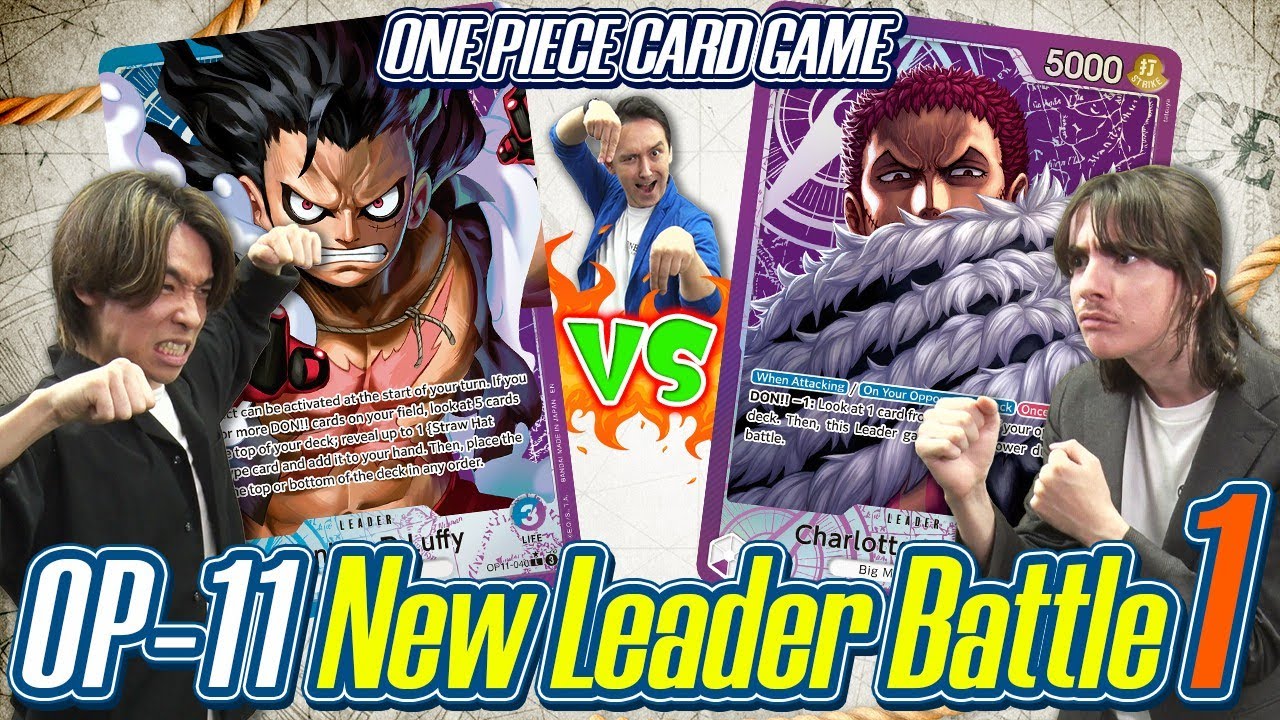 ONE PIECE CARD GAME OP-11 New Leader Battle 1