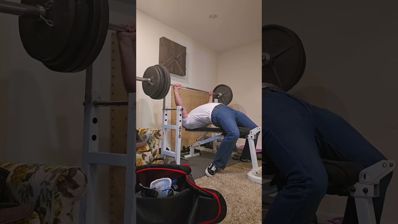  Bench Press 315x8,365,385,405, Power Clean ohp 205 x 4    Power Cleqn Power press 225 x 3 