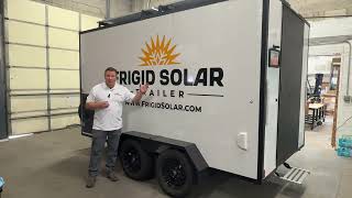 How Frigid Solar Trailers Work – Trailer Body & Chassis