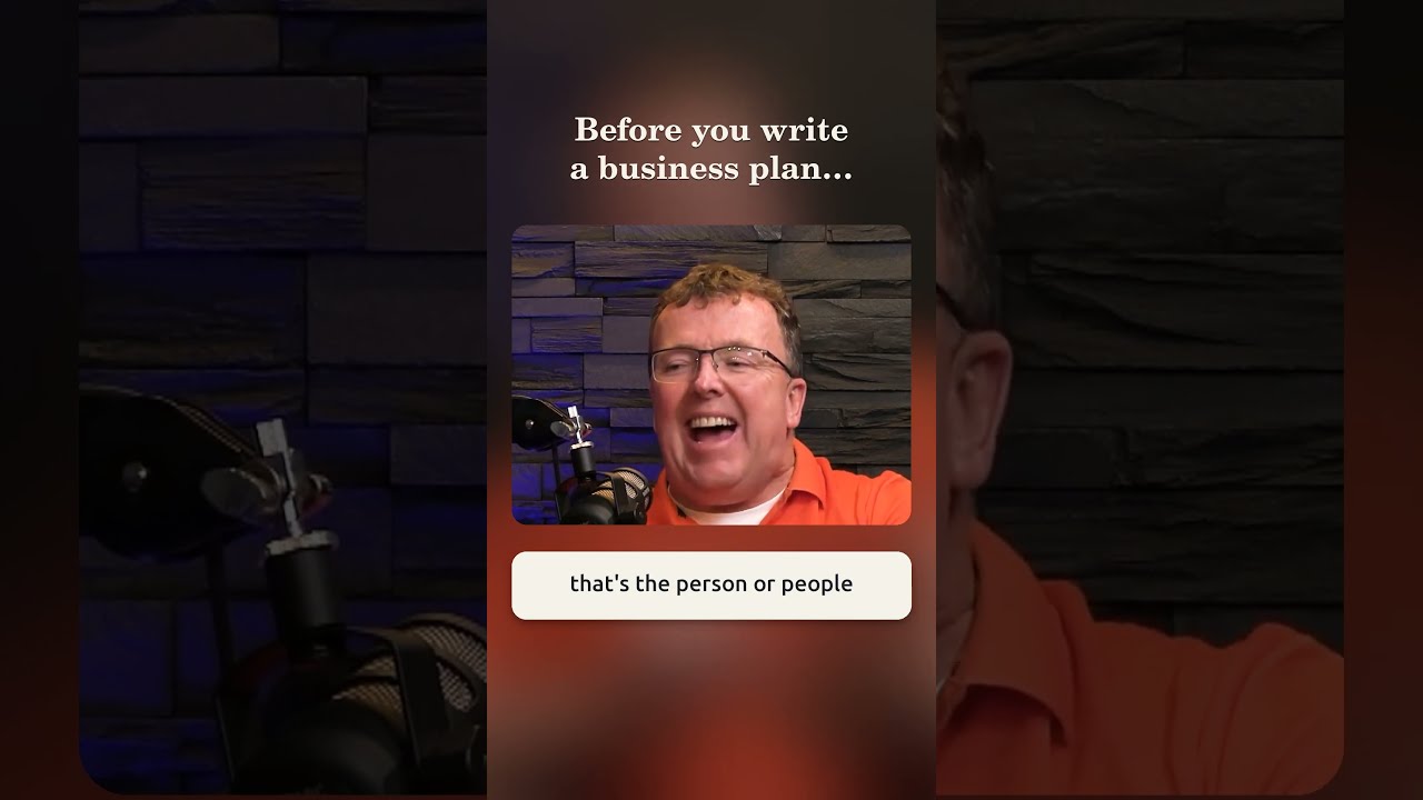 Don't write a business plan. Do this first.