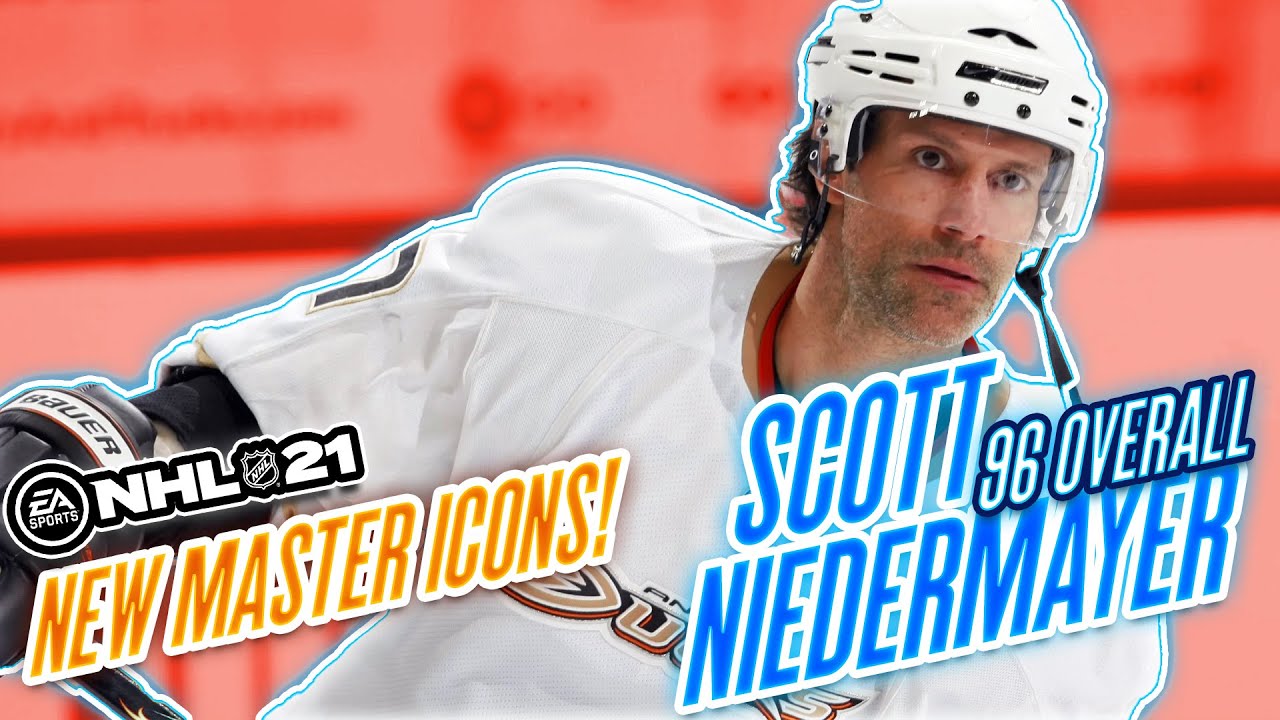 NHL 21 | NEW GOLD MASTER ICONS! | 96 NIEDERMAYER