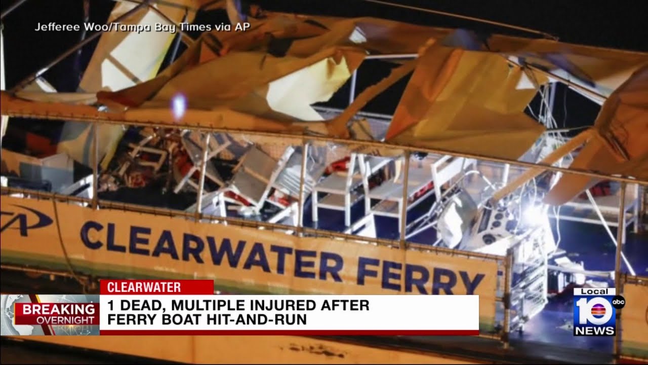 1 dead, multiple injured after ferry boat hit-and-run in Clearwater ...