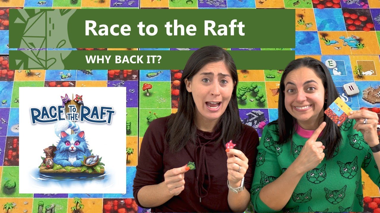 Race to the Raft ボードゲーム