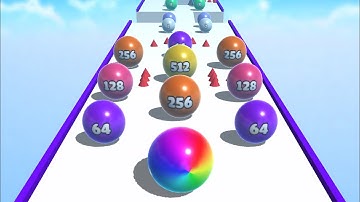 Ball Merge 2048 🟡🟢🔵 BIG UPDATE All Levels Gameplay Walkthrough Android, iOS MAX LEVELS