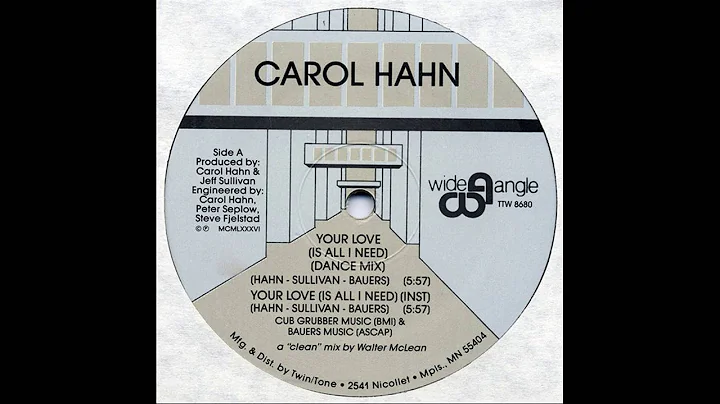 Carol Hahn - Your Love Is All I Need 1986