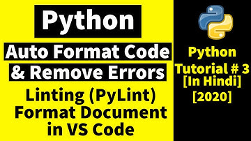 #3 Python Code Formatting in Visual Studio Code | Code Formatting Extensions in VSCode