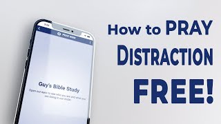 How to Pray Distraction Free? - Prayer App screenshot 2