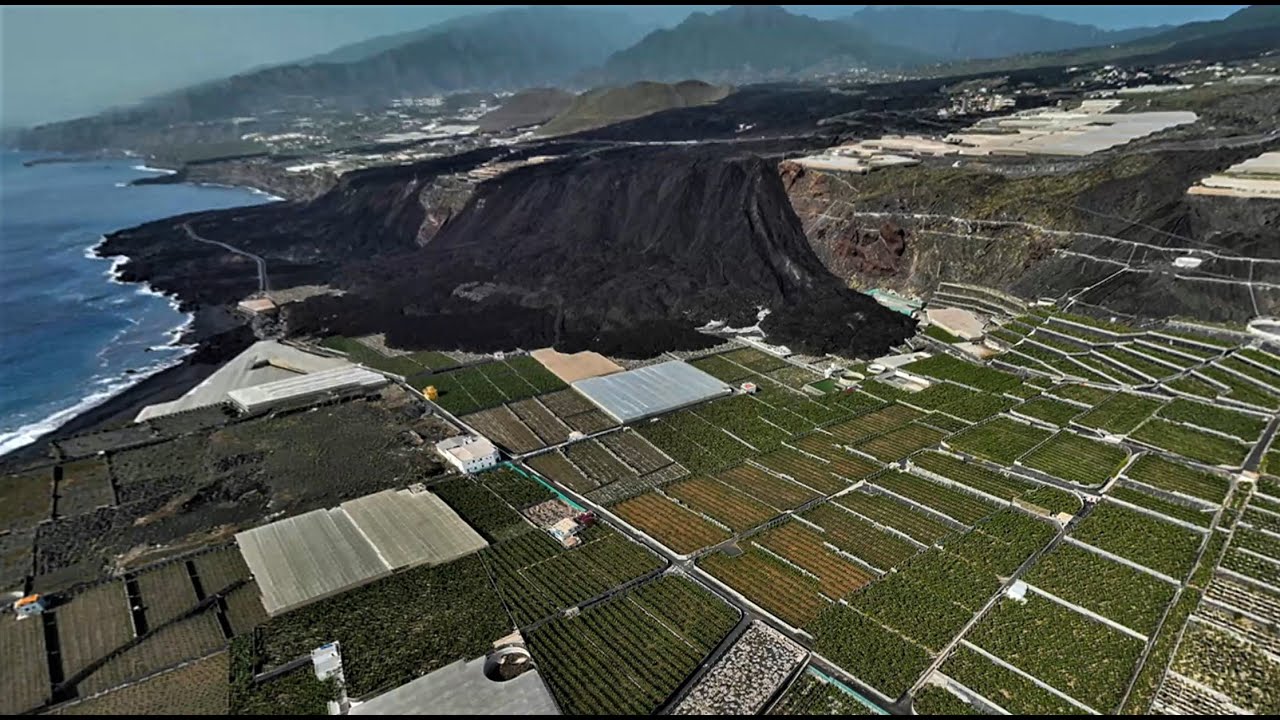 Agua para La Palma: problemas y soluciones. 4: El riego en la costa afectada por la erupción de 2021