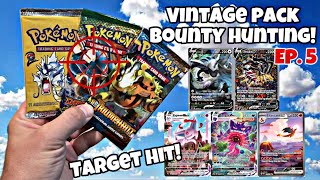 Pokémon Vintage Pack BOUNTY HUNTING! Target HIT! #pokemon #reaction #opening #collection #fyp #cards