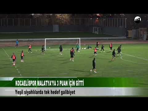 KOCAELİSPOR MALATYA'YA 3 PUAN İÇİN GİTTİ