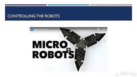 Magnetic Micro Robots