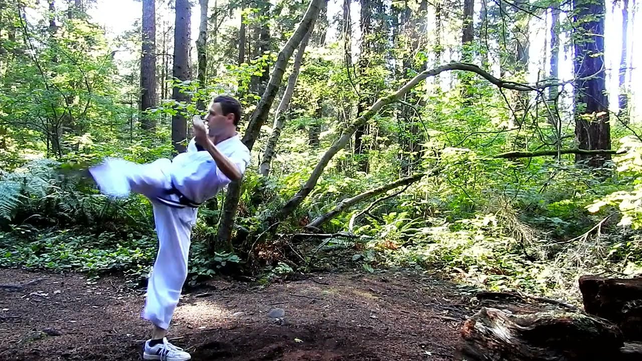 How to do a Powerful spinning hooking kick - Tutorial 07