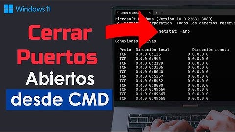 Cómo detectar y cerrar puertos en Windows #netstat #windows #microsoft