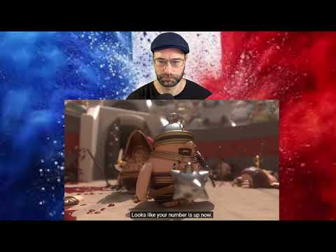 French react to "Life of a Gladiator from Mitsi Studio