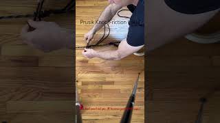 Prusik Knot for Rings Training | No Metal, No Impact, Full Control