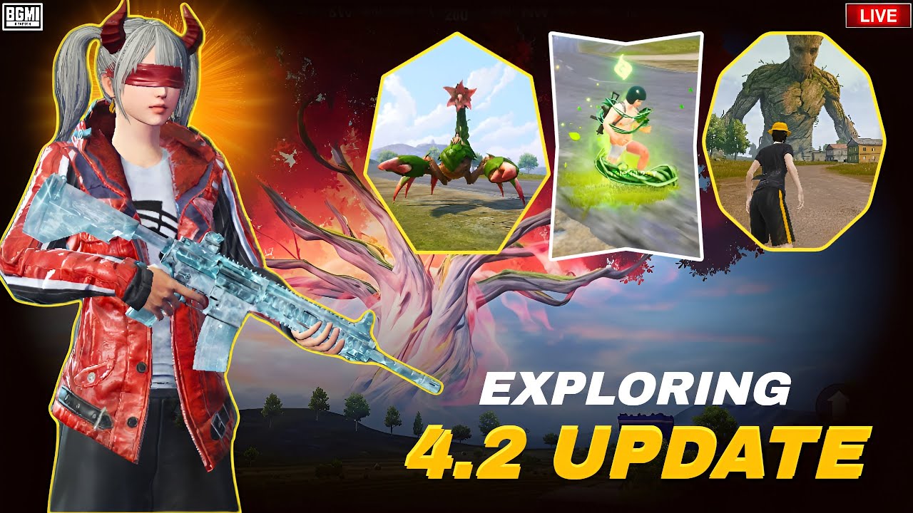 Exploring 4.2 update in bgmi  