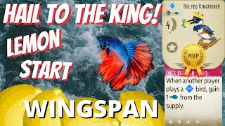 Kingfisher Makin That Lemonade! Wingspan Board Game Gameplay screenshot 5