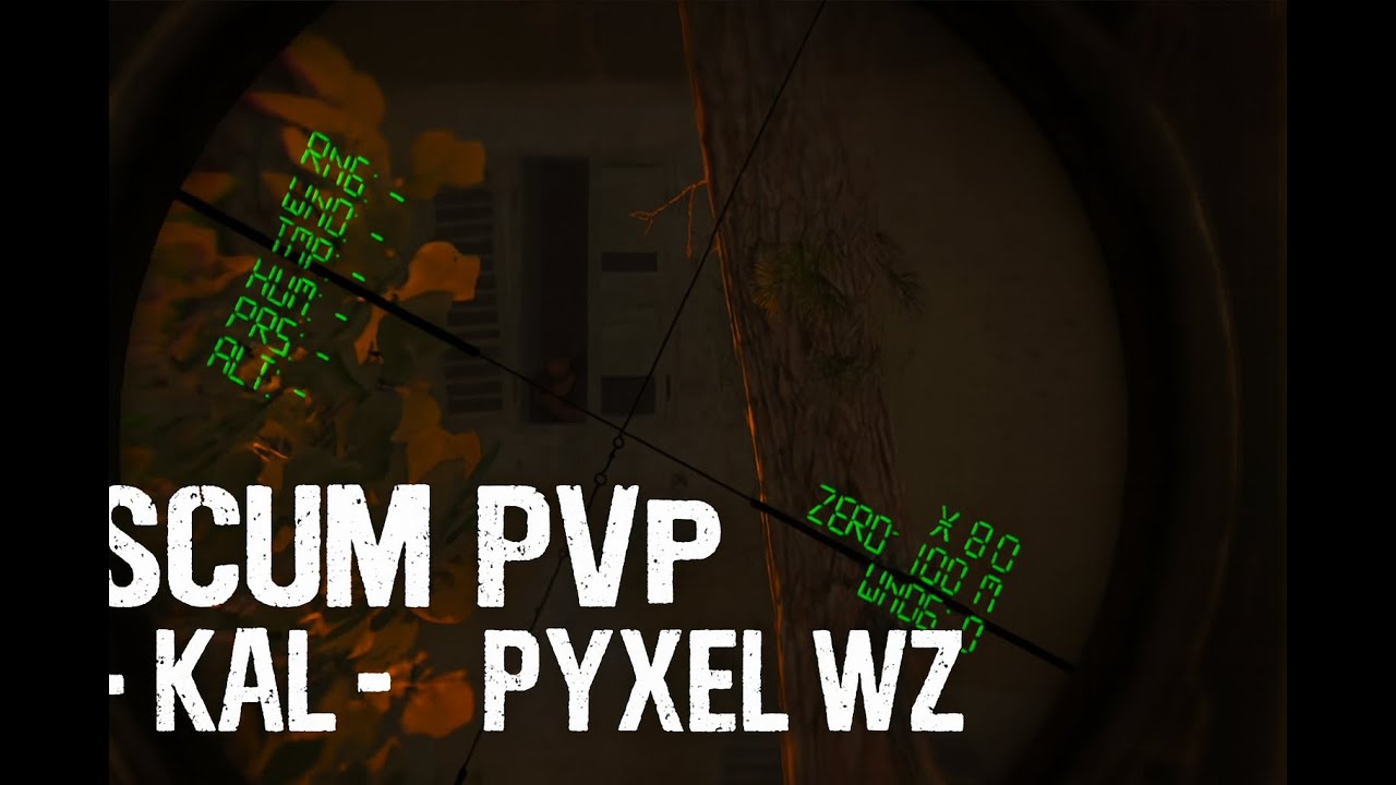 Scum 1.1 - Warzone PVP - Pyxel serv - First try