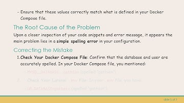Fixing Laravel Database Connection Issues with Docker on Windows