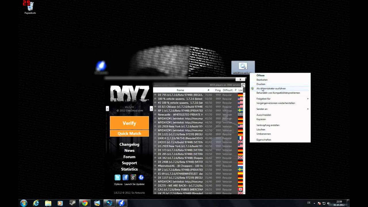 DayZ Key Changer How to remove a Global Ban in DayZ YouTube
