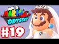 Super Mario Odyssey - Gameplay Walkthrough Part 19 - Amiibo and Cloud Kingdom 100% (Nintendo Switch)
