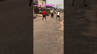 Messi in World Cup Messi on the street 😄 AJ Smart king 👑 of street football ⚽️what a miss 😹😹