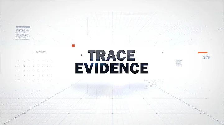 Trace Evidence (2021) - San Diego County Sheriff’s Department