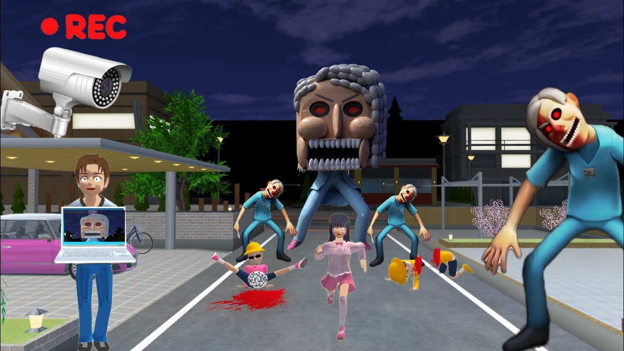 Yuta Mio Di Kejar Sama Dokter Gila Monster Dan Di Masukan Ke Dalam Penjara Mereka Sakura School 