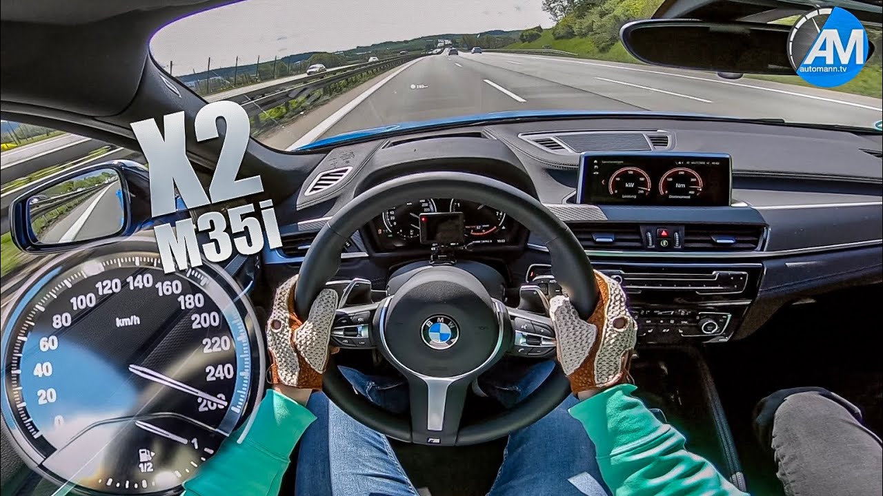 ⁣BMW X2 M35i (306hp) - 0-260 km/h acceleration🏁