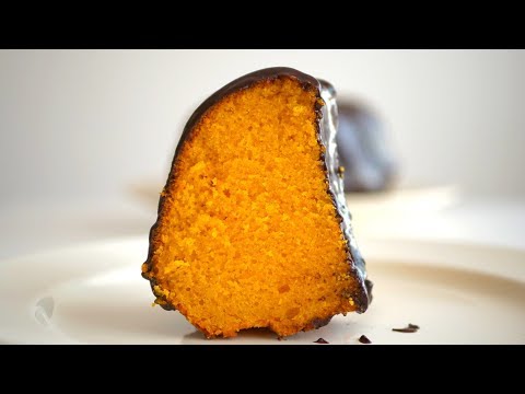Видео рецепт Бразильский морковный кекс