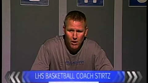 LHS Boys Varsity Basketball Coach Stirtz Press Con...
