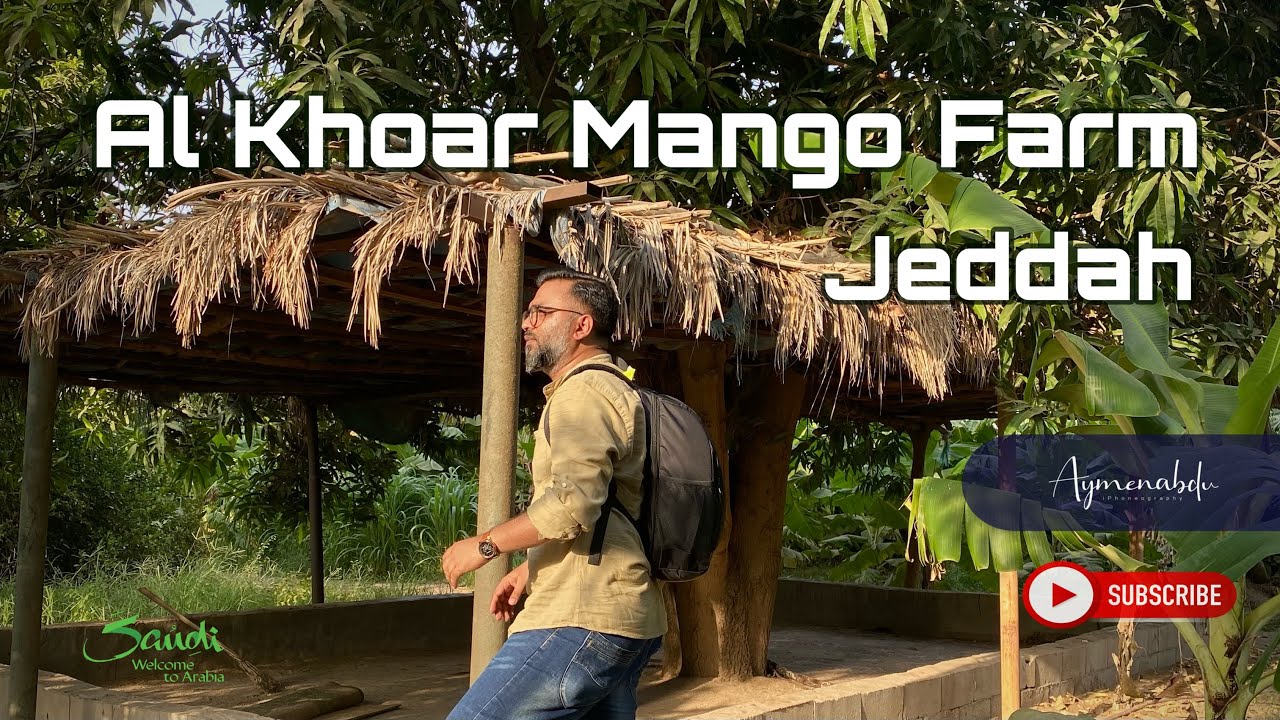 Mango Farm in desert  | Al Khoar Jeddah | Vlog:35 | Aymenabdu | مزرعة المانجو في الصحراء #Visitsaudi