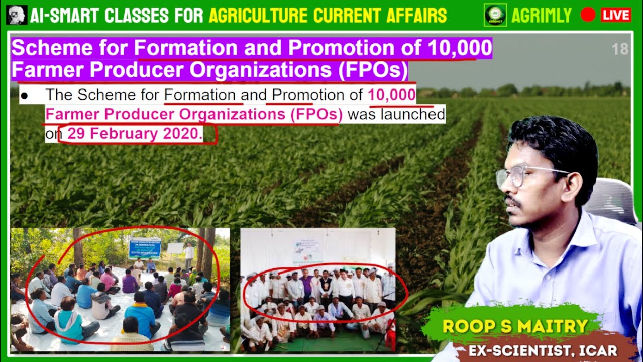 Scheme for Formation and Promotion of 10,000 Farmer Producer ...