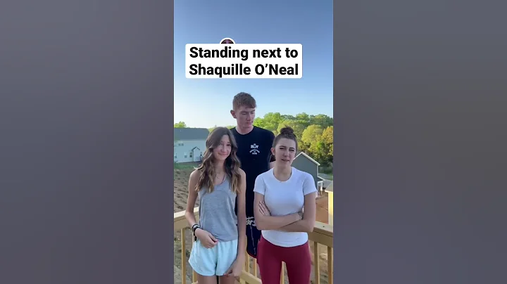 How tall is Shaquille O’Neal #shaq #tall #shorts