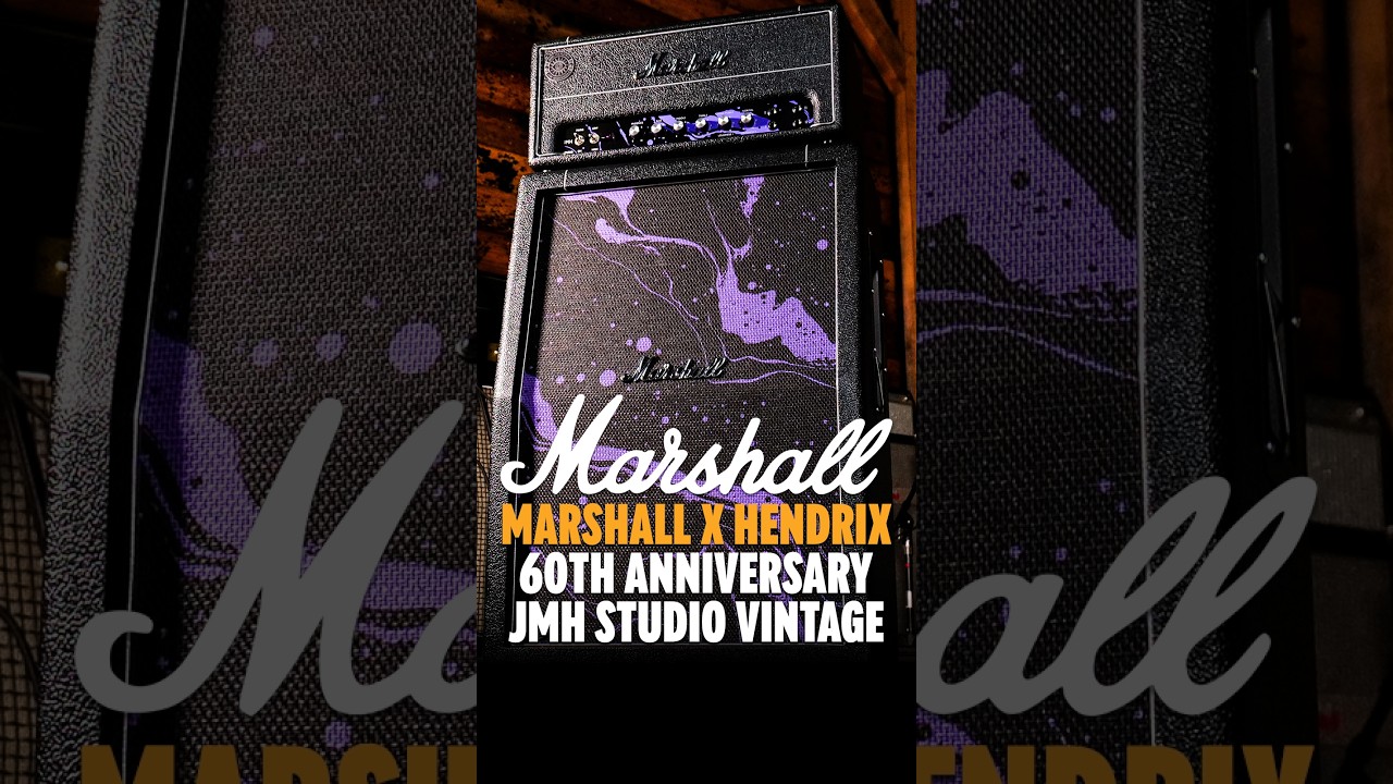 Brand New Marshall x Hendrix 60th Anniversary JMH Studio! - YouTube