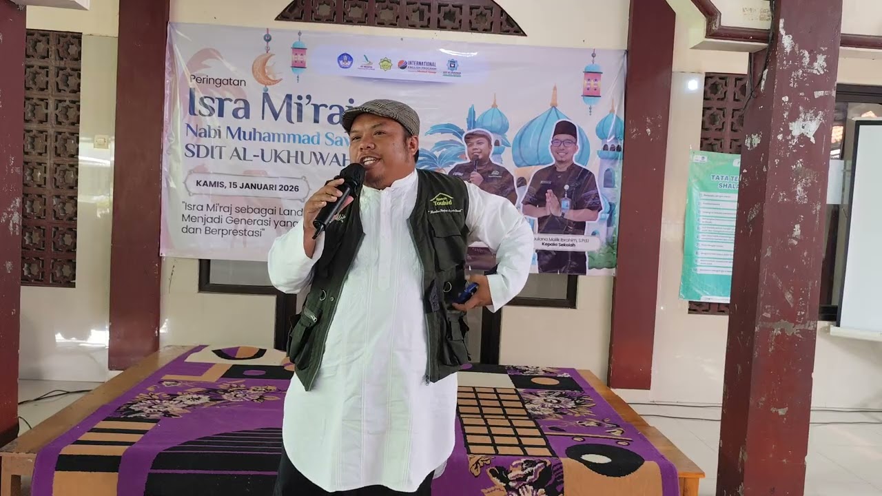 Memperingati Isra mi'raj bersama ka Afgan 🔥🔥