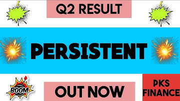 Persistent Q2 Results 2026 | Persistent Results Today | Persistent Share Latest News |