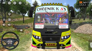 🚍BUS SIMULATOR INDONESIA | FULL PASSENGER LODE 🚧Different Road Bus Journey KERALA Bus game  screenshot 5