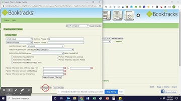 Patron Barcodes in BookTracks