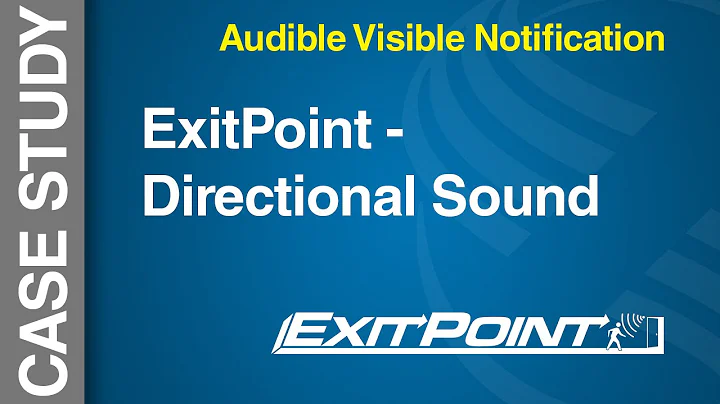 AV - ExitPoint -- Directional Sound Technology