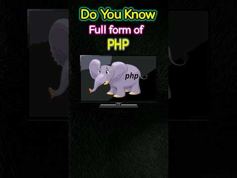 #php 🔥 Full form of php 🔥 #phpfullform 🔥 #computerconnection 🔥 #viralshorts 🔥 #coding 🔥 #phpscripts
