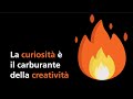 Grafi-pillola: la curiosità è il carburante della creatività 🔥