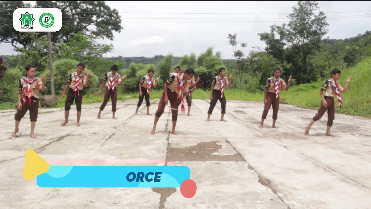 LOMBA KREASI YEL YEL PRAMUKA PENGGALANG TINGKAT NASIONAL : SMPIT UMMUL QURO TASIKMALAYA