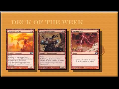 Deck of the Week (flamineaxe32_MonoRed) 11-22-2010