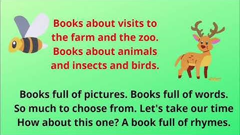 Eng Literature, Poem-The Book Shop, By Jane Clark, Class 5, The Midnight Oil, chapter 3.