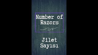 Number of Razors-Jilet Sayısı-Math Games-Matematik Oyunları screenshot 4