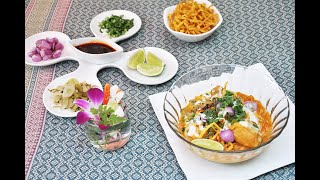 อาหารพื้นบ้านภาคเหนือ : ข้าวซอยไก่ (Khao Soi Chicken)