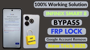 Unlocking Infinix Smart 8: Bypass Google Account Lock - Step by Step Guide(2025)