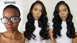 PERFECT GLUELESS WIG FOR BEGINNERS FT Celie Hair by Nthabiseng Petlane 3,562 views 4 months ago 6 minutes, 4 seconds