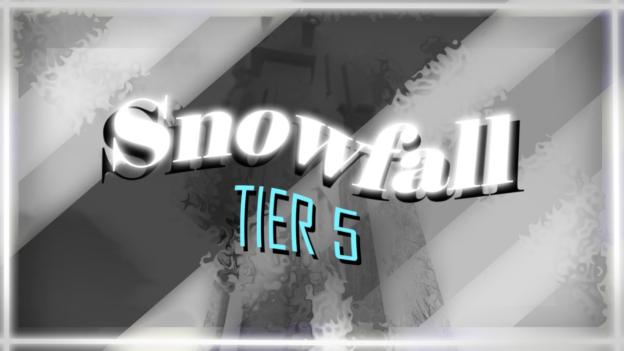 Snowfall [Tier 5]  | TIered Obby Completion